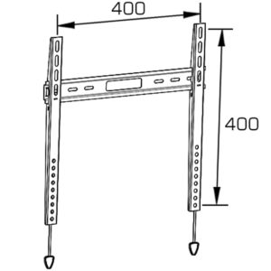 Universal Flat Screen TV Wall Mount Fixed for 32''-55''- AG015