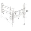 Double Arm Wall Mount full-motion